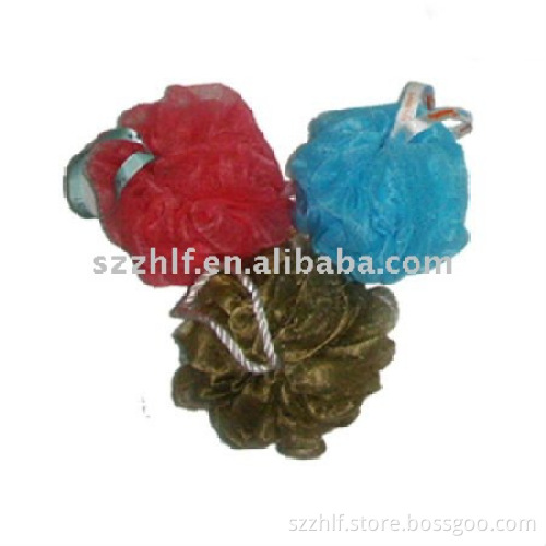 Colorful mesh sponge